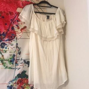 White off the shoulder Dress